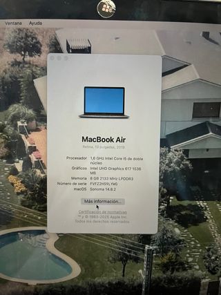 MacBook Air Gris/Plateado