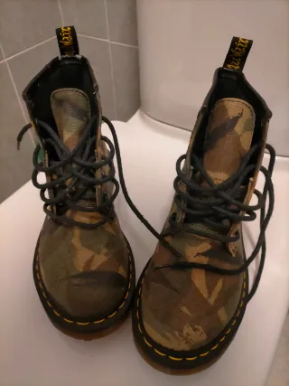 Botas Dr. Martens Camuflaje