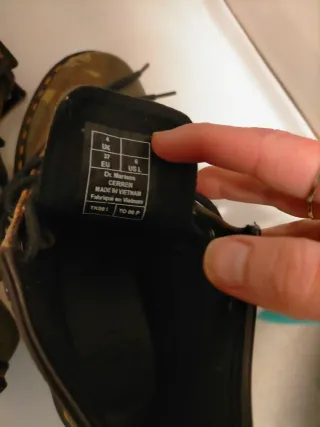 Botas Dr. Martens Camuflaje