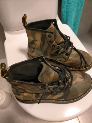 Botas Dr. Martens Camuflaje