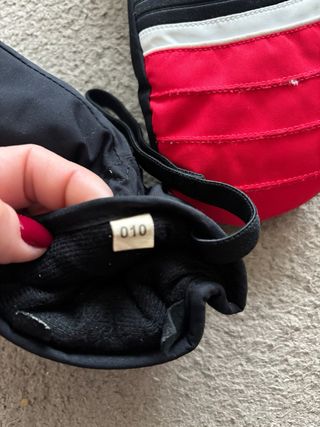 Manoplas Esquí Rossignol Negras y Rojas