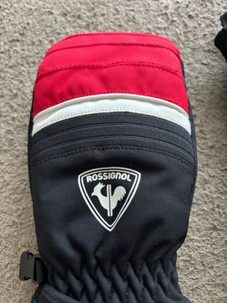 Manoplas Esquí Rossignol Negras y Rojas
