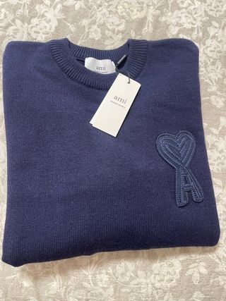 Jersey azul marino "Ami Paris Azul Nuevo"