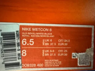 Nike Metcon 8 Scarpe da Ginnastica Blu Nero