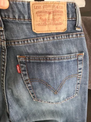 Jeans Levi's 752 Blu (taglia 30/34)