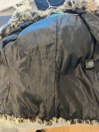 Chaquetón de conejo talla 42