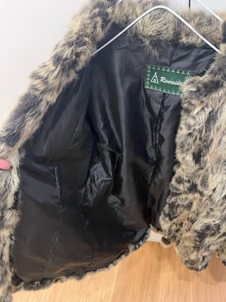 Chaquetón de conejo talla 42