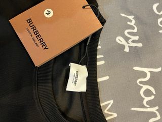 Sudadera Burberry Negra Logo London