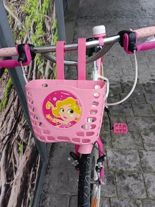 Bicicleta infantil rosa