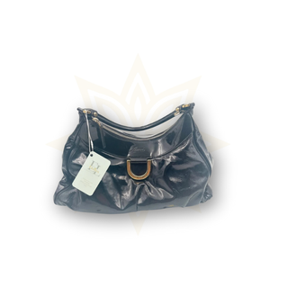 Borsa Gucci Indy Pelle Verniciata Nera