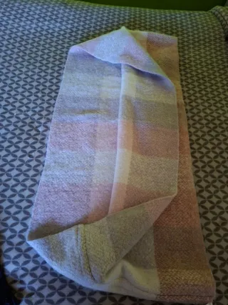 Bufanda Natura a cuadros sin estrenar