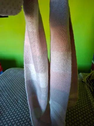 Bufanda Natura a cuadros sin estrenar