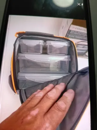 Bolsa térmica ERNESTO con recipientes