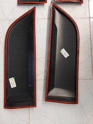 ONEWAY Revestimiento de carrocería Compatible con Dacia Duster II 2018-2024 - Negro Mate