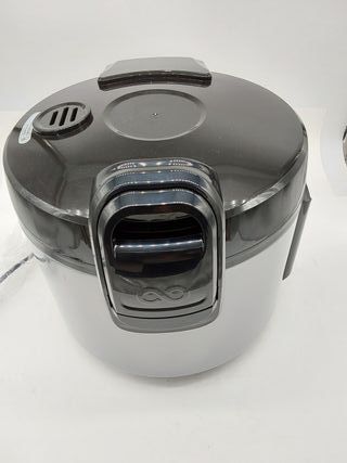 VEVOR Olla Arrocera Comercial de 45 Tazas, 9 Litros y Calentador con Olla Interior Antiadherente, Cocción Rápida y Mantenimiento