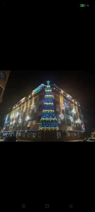 Decoración Fachada Navidad Luces LED