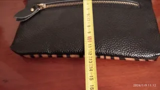 Cartera de mano con estampado cebra