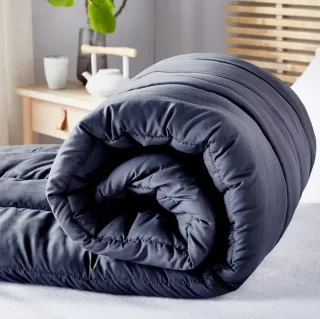 Edredón Pikolin cama 150 azul y gris de invierno