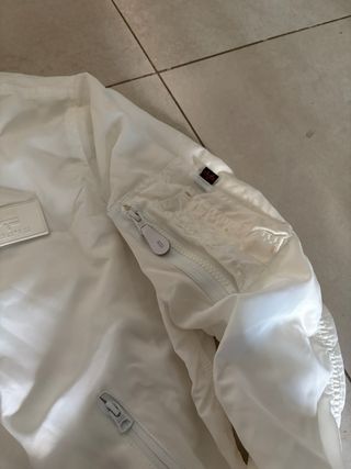 Chaqueta Bomber Alpha Industries Blanca Talla M