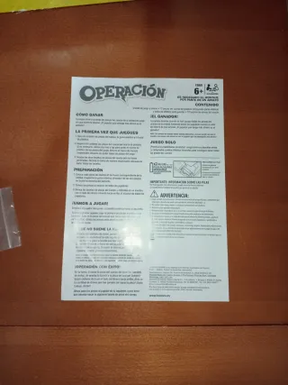 Juego de mesa Operación Hasbro