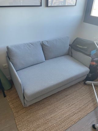 Divano letto Fridhult Ikea grigio