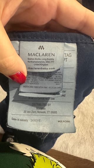Saco Carro McLaren Azul Marino