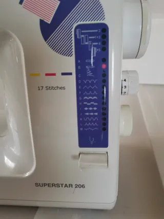 Vendo maquina coser saivod superstar 206