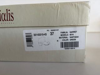 Botines Vialis Piel Marrón Talla 37