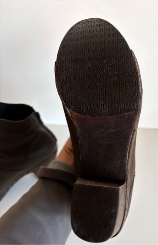 Botines Vialis Piel Marrón Talla 37