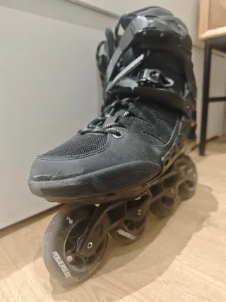 Patines Powerslide Elite Trinity talla 45+ mochila