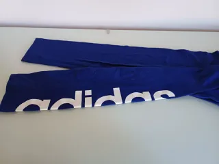 Mallas Adidas Tiro Alto Azul.