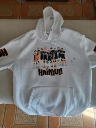 Suadora Haikyu!! blanca A ESTRENAR