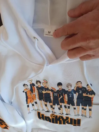 Suadora Haikyu!! blanca A ESTRENAR