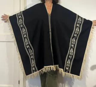 Conjunto 3 prendas étnicas lana unisex.