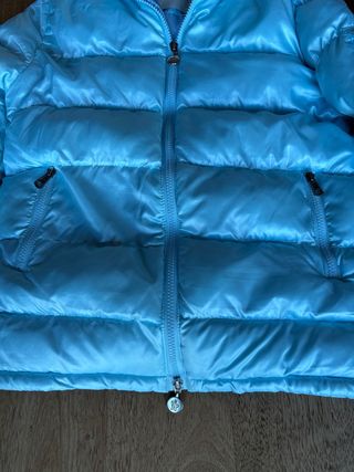 Plumífero Moncler Azul Talla XS o S.