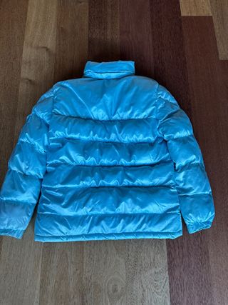 Plumífero Moncler Azul Talla XS o S.