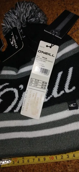 Gorro O'Neill Negro y Gris
