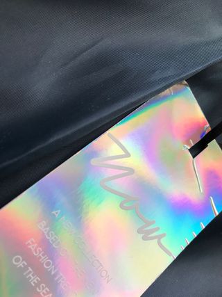 Americana Mujer Negra Nueva con Etiqueta