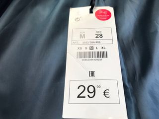 Americana Mujer Negra Nueva con Etiqueta