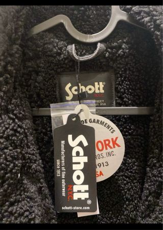 Chaqueta vaquera Schott forro borreguito