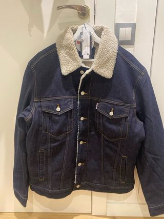 Chaqueta vaquera Schott forro borreguito