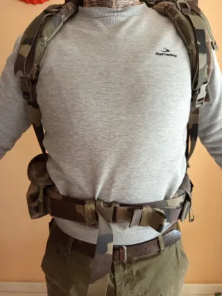 Mochila militar camuflaje