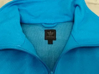 Sudadera Adidas Clásica Azul Talla L