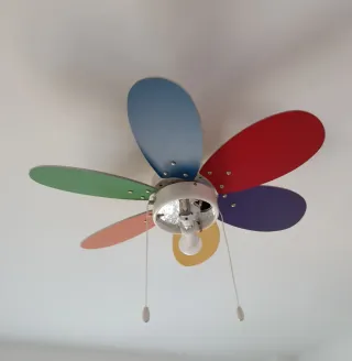 Ventilador de techo infantil