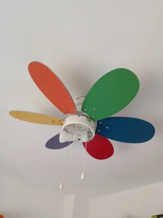 Ventilador de techo infantil