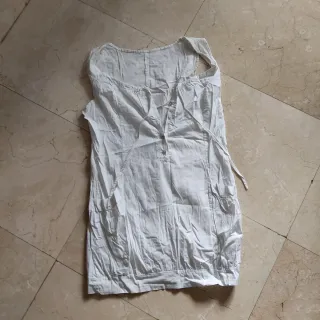 Mono corto tirantes blanco