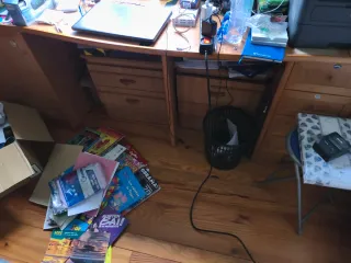 ¡! ¡Urge!!! Armario dormitorio madera + mueble reg