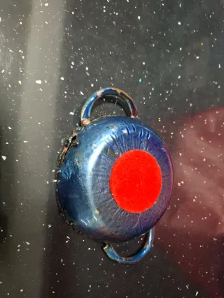 Oferta Bandeja cobre y esmaltes antigua