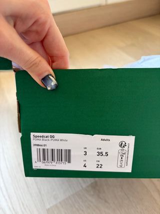 Zapatillas Puma Speedcat Talla 35.5