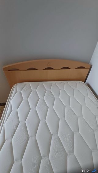 Cama canapé 90x190cm + colchón